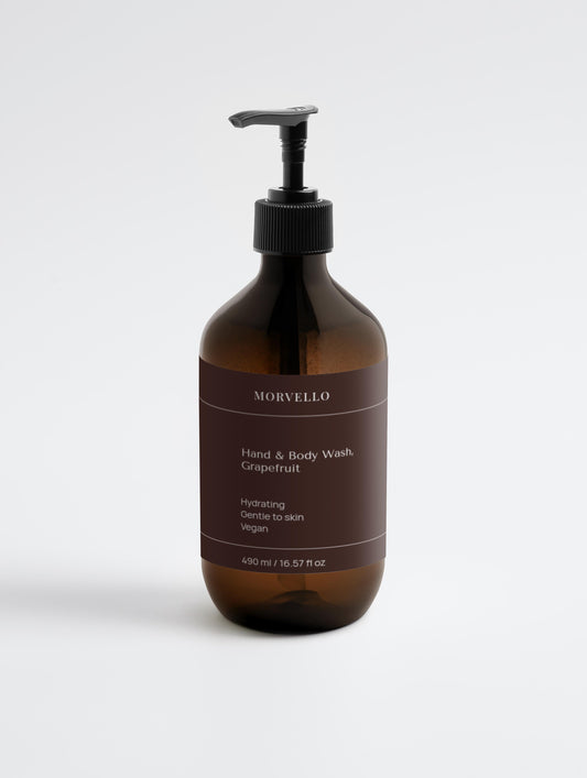Hand & Body Wash, Grapefruit - MORVELLO