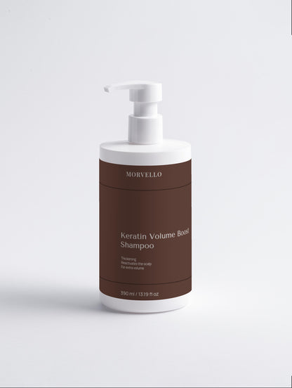 Keratin Volume Boost Shampoo - MORVELLO